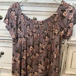 American Eagle Flower Shirt